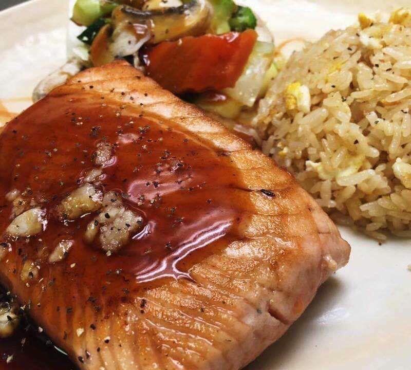 D.Hibachi Salmon