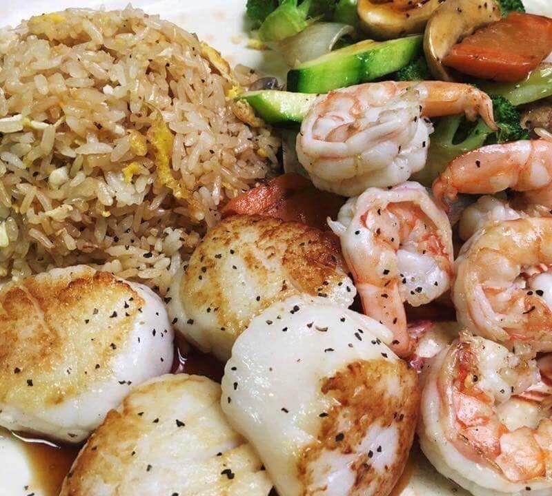 D.Scallop & shrimp