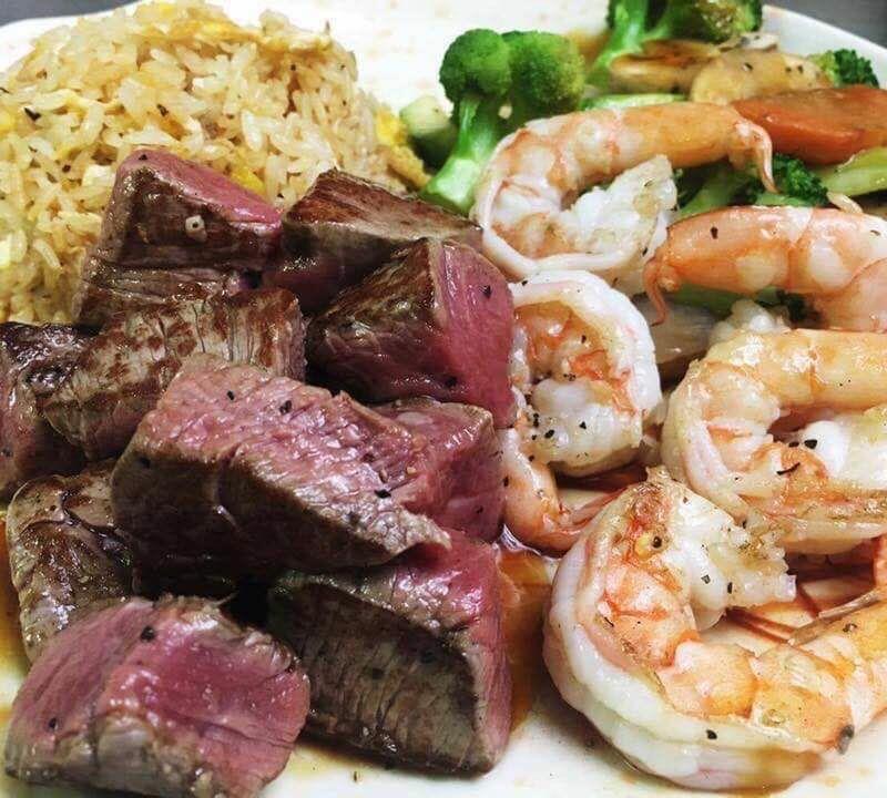 L.Steak&shrimp